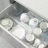 4er Set Verstellbarer Schubladenorganizer, Trenner