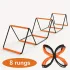 8-stufige Agility-Leiter