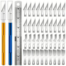 Präzisions-Handwerksmesserset, 40 Ersatzklingen