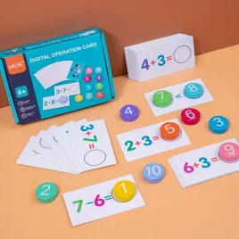 Montessori Holz Mathematik Lernspiel
