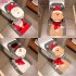 Weihnachtlicher WC-Sitzbezug