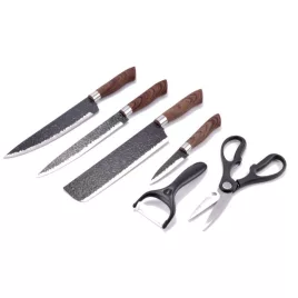 Edelstahl Messerset 6-teilig