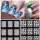 Nagel Dekorationsschablonen Sticker
