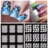 Nagel Dekorationsschablonen Sticker