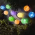 Solar-Lampion-Lichterkette - 10er LED - 3,7 m
