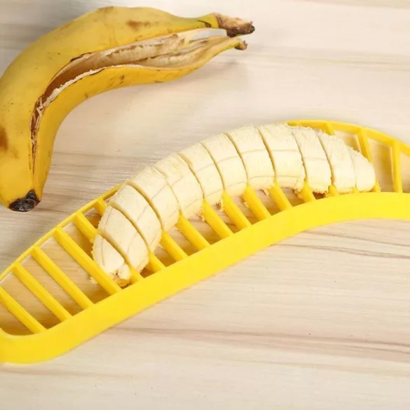 Kunststoff-Bananenschneider