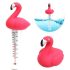 Flamingo-förmiges Wasserthermometer für Pools