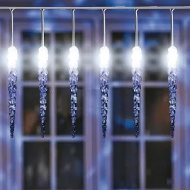 LED-Eiszapfen-Lichterkette