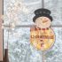 Weihnachtsbaum Fenster- und Türdeko