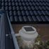 Solar-Dachrinnen- und Zaunlicht (mit 3 LEDs)