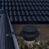 Solar-Dachrinnen- und Zaunlicht (mit 3 LEDs)