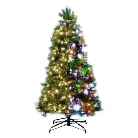 Künstlicher Weihnachtsbaum mit integrierter LED-Beleuchtung