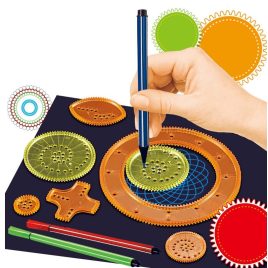 Lustiger Farbwirbel-Spirale