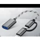 2 in 1 USB Adapterkabel