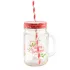 Becher mit Deckel und Strohhalm, weihnachtlich (Perfect Home)