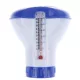 Schwimmender Chlortablettenspender - mit Thermometer