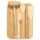 Holz-Küchenutensilien-Set mit Schneidebrett