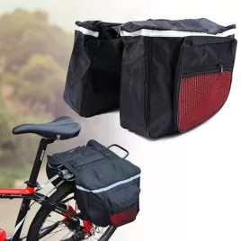 Doppelte Fahrradtasche