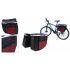 Doppelte Fahrradtasche