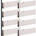 8-teiliges verstellbares Schubladentrenner-Set, Organizer