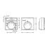 Honeywell mechanischer Raumthermostat