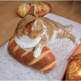 3D Brotform-Kissen, 15 cm