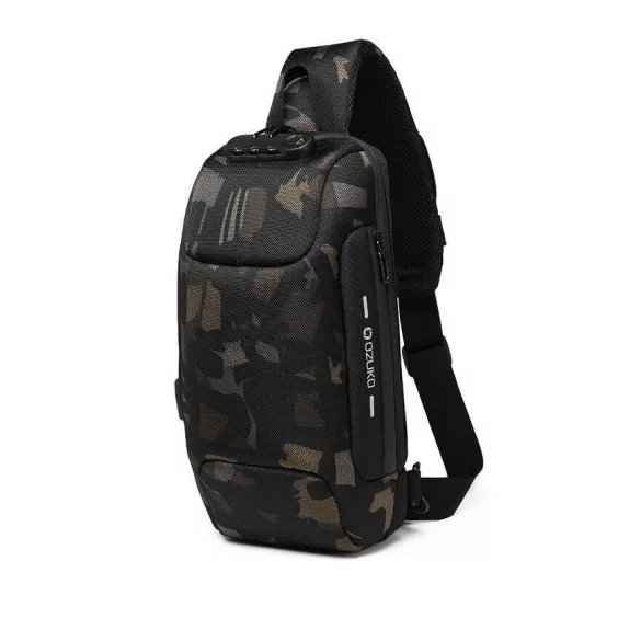 OZUKO Sicherheitsverschluss Rucksack (18×10×35 cm)
