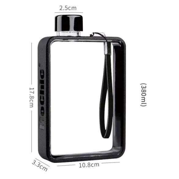 A5 Flache Trinkflasche (380 ml)