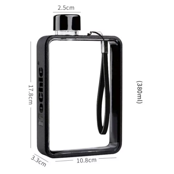 A5 Flache Trinkflasche (380 ml)