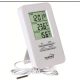 Home by Somogyi Temperatur- und Feuchtigkeitsmesser mit Wecker (HC 13)