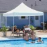 Faltbarer Gartenpavillon, 2,9x2,9 m