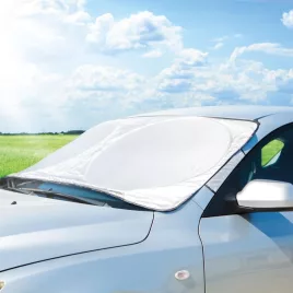   Auto-Windschutzscheibenabdeckung für Winter und Sommer, Eisschutz (150 x 70 cm)