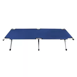Feldbett, Campingbett, dunkelblau