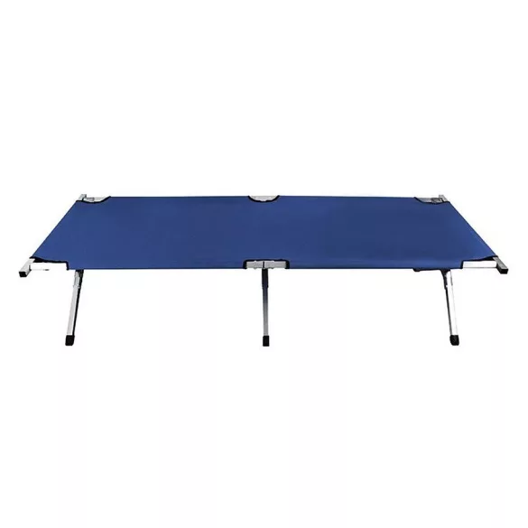 Feldbett, Campingbett, dunkelblau