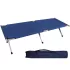 Feldbett, Campingbett, dunkelblau