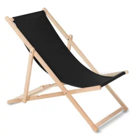 GreenBlue Klassischer Buchenholz-Liegestuhl