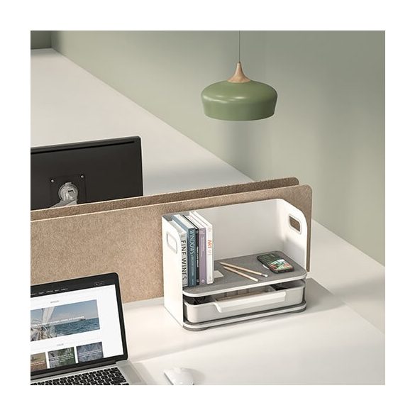 Schreibtisch-Organizer mit Schublade (Ergo Office)