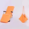 Tragbare Liege Strandtuch orange