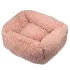 Flauschiges Haustierbett, Hundebett, Katzenbett (XS)