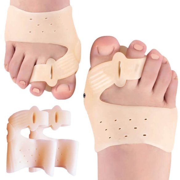 Silikon-Zehenabscheider - Hallux-Valgus-Korrektor (2 Stück)