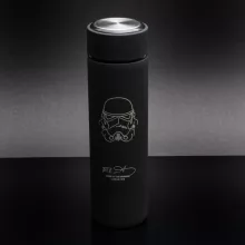 Thermoskanne und Getränkehalter