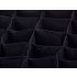 16-Fächer Schubladenorganizer (schwarz-rosa)