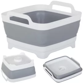 Faltbare Silikonschüssel, 8 L