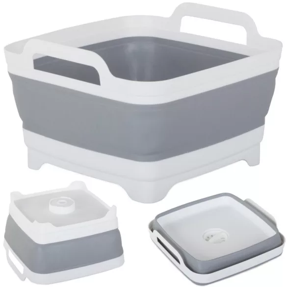 Faltbare Silikonschüssel, 8 L