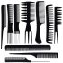 Professionelles Friseur-Kammset, 10 Stk.