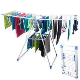 2-stufiger klappbarer Wäscheständer