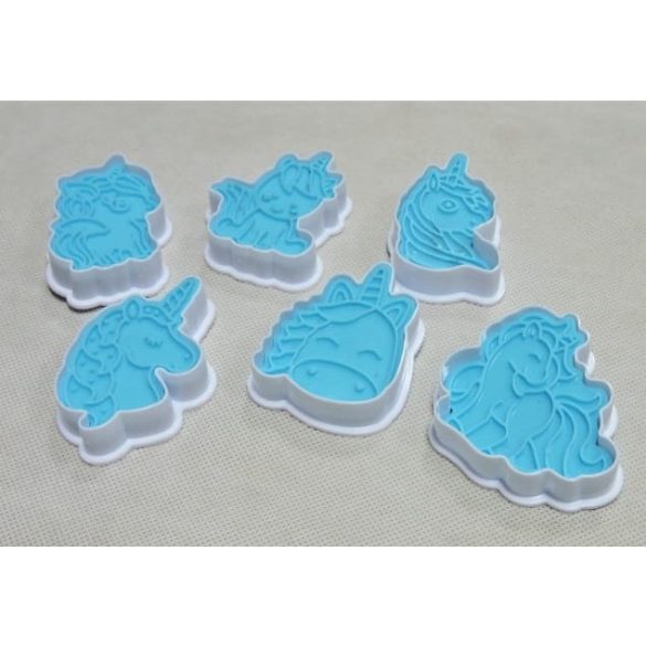 Einhorn-Ausstechform, 6 Stück