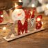 Holz-Weihnachts-LED-Regaldekoration