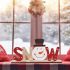 Holz-Weihnachts-LED-Regaldekoration