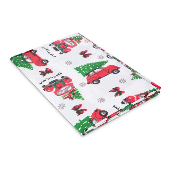 Weihnachtliche Flanelltischdecke, 132x78 cm